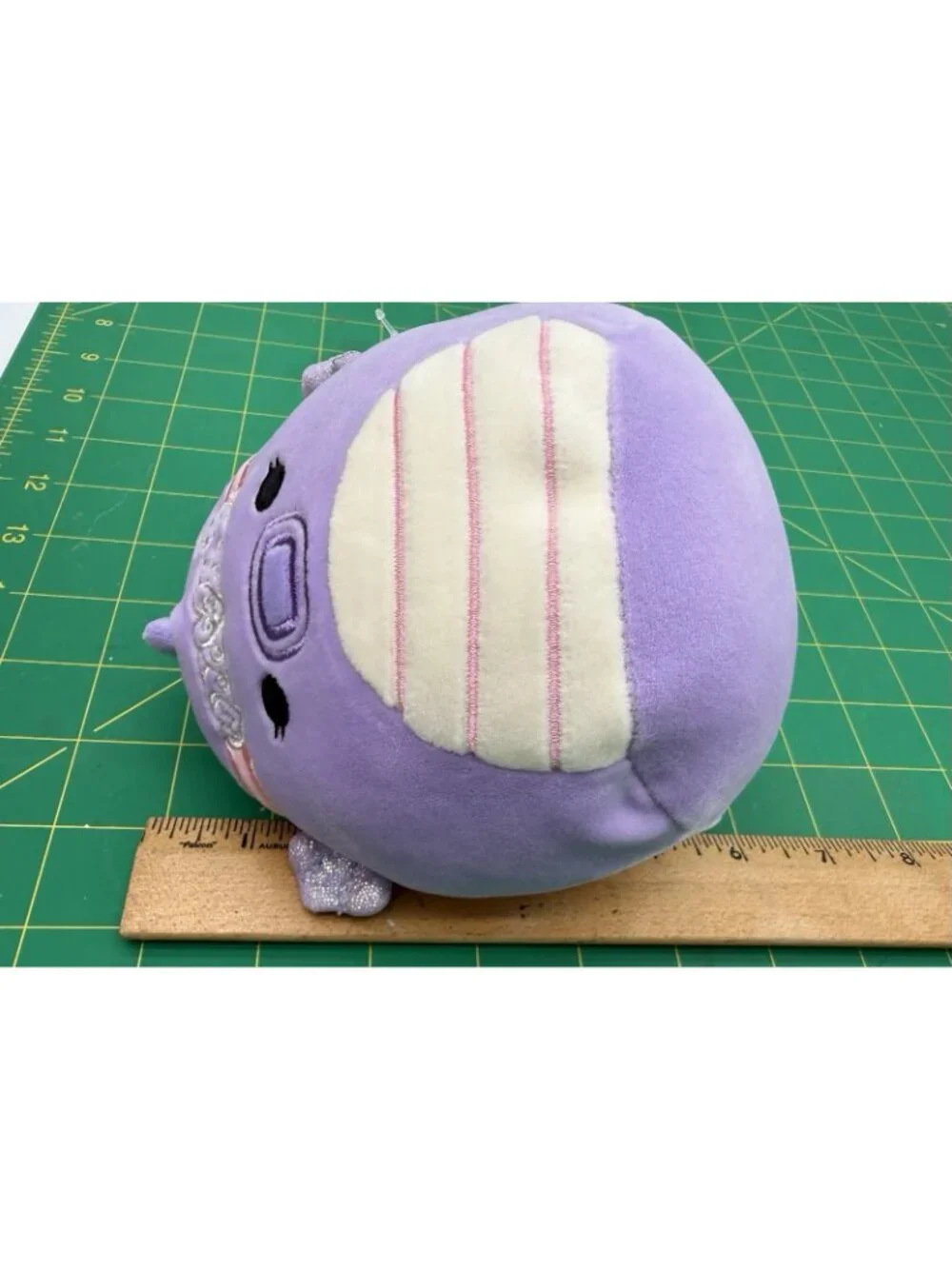 2023 Squishmallow Eartha Seahorse Lavender Squishdate NWT 5”